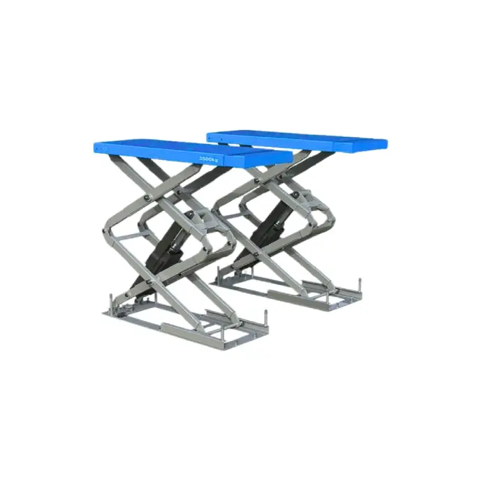 ELEVADOR DE TIJERA EN FOSO 3.5 TON MONOFASICO OP  