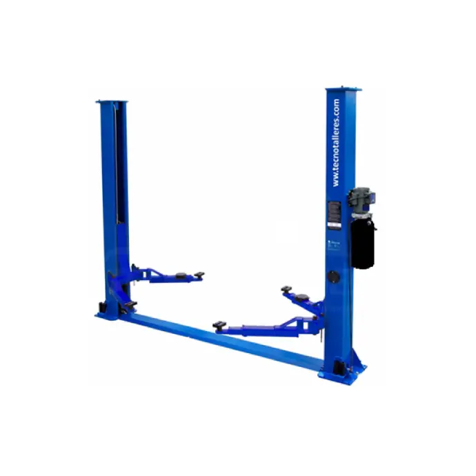 ELEVADOR 2 COLUMNAS 4 TON CON BLOQUEO MANUAL 