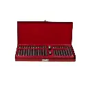 SET DE PUNTAS TORX, PLURIDENTADAS Y HEXAGONALES CON CUADRANTE DE 3/8 - 1/2